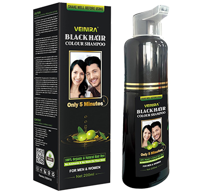 Sampon colorant, flacon 200 ml NEGRU
